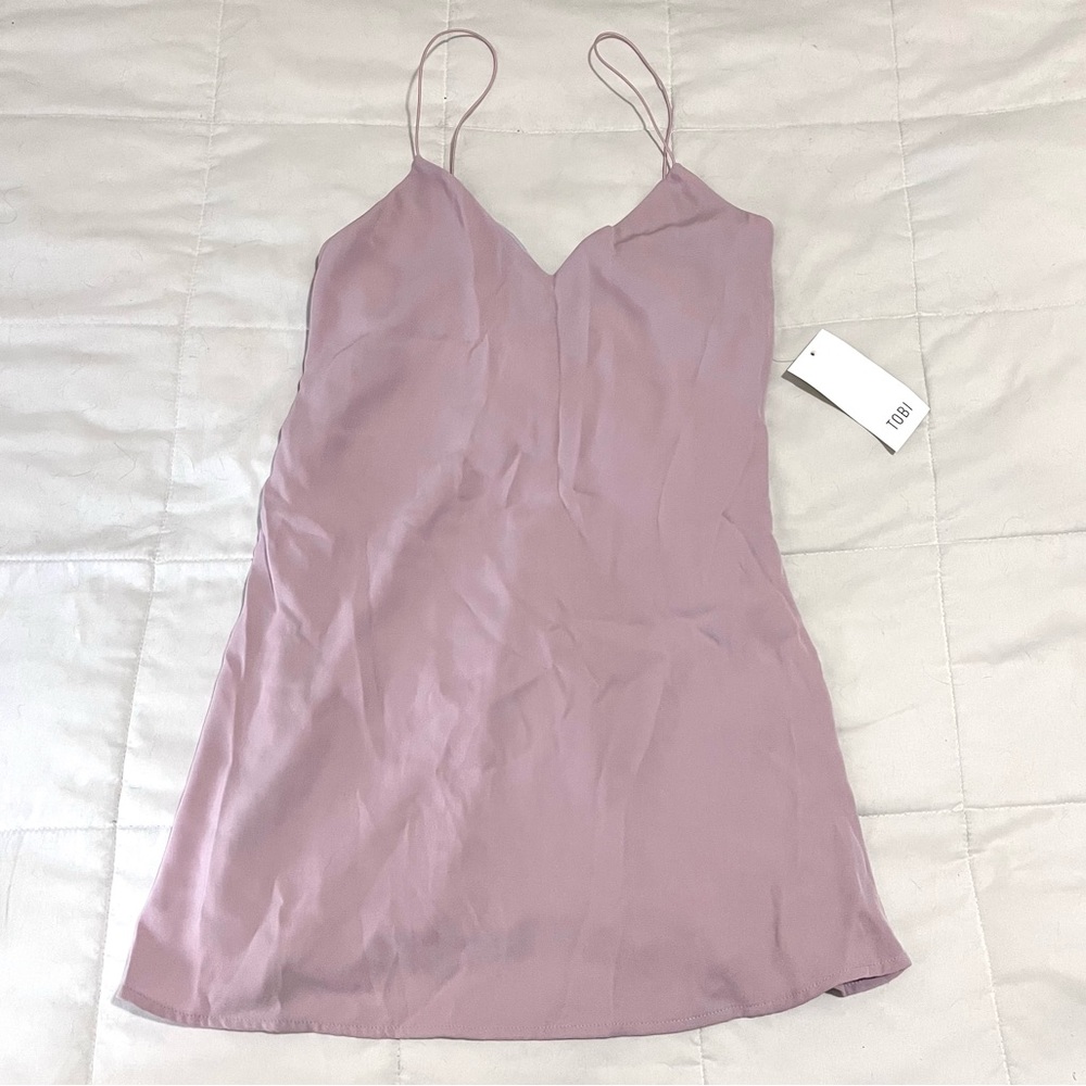 Purple over sized blouse